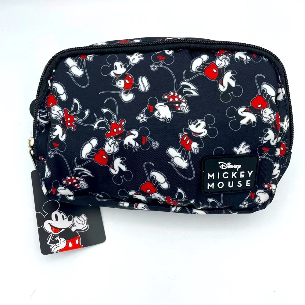 Disney Mickey & Minnie Mouse Belt Bag Fanny Pack NWT